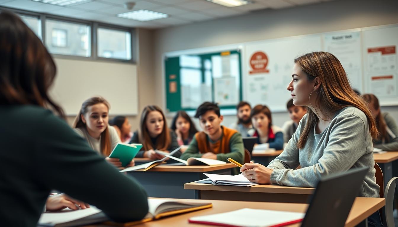 Students collaborating in study space